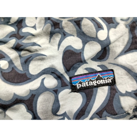 Patagonia Hawaiian Print Swim Trunks XL Lined front tie swim trunk hawaiian - Picture 2 of 6